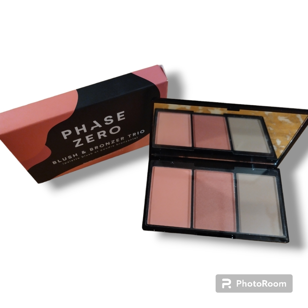 🆕PHASE ZERO| BLUSH & BRONZER TRIO🌞❤️